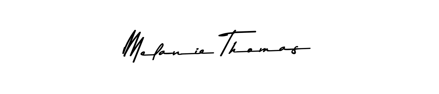 Asem Kandis PERSONAL USE is a professional signature style that is perfect for those who want to add a touch of class to their signature. It is also a great choice for those who want to make their signature more unique. Get Melanie Thomas name to fancy signature for free. Melanie Thomas signature style 9 images and pictures png