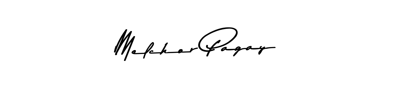 You should practise on your own different ways (Asem Kandis PERSONAL USE) to write your name (Melchor Pagay) in signature. don't let someone else do it for you. Melchor Pagay signature style 9 images and pictures png