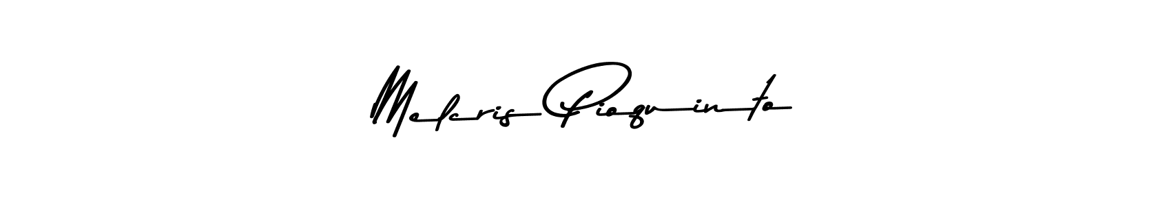 Design your own signature with our free online signature maker. With this signature software, you can create a handwritten (Asem Kandis PERSONAL USE) signature for name Melcris Pioquinto. Melcris Pioquinto signature style 9 images and pictures png