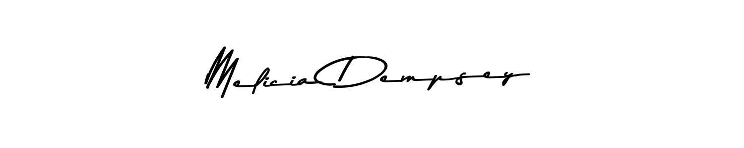 Use a signature maker to create a handwritten signature online. With this signature software, you can design (Asem Kandis PERSONAL USE) your own signature for name Melicia Dempsey. Melicia Dempsey signature style 9 images and pictures png
