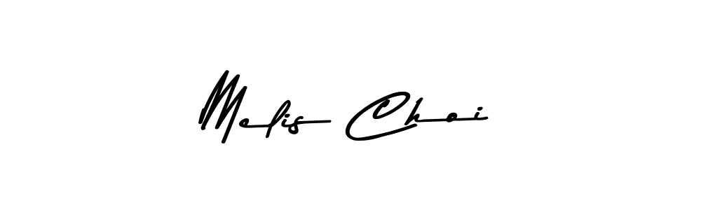 Design your own signature with our free online signature maker. With this signature software, you can create a handwritten (Asem Kandis PERSONAL USE) signature for name Melis Choi. Melis Choi signature style 9 images and pictures png