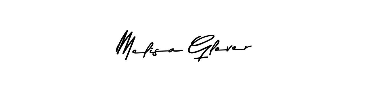 Make a beautiful signature design for name Melisa Glover. With this signature (Asem Kandis PERSONAL USE) style, you can create a handwritten signature for free. Melisa Glover signature style 9 images and pictures png