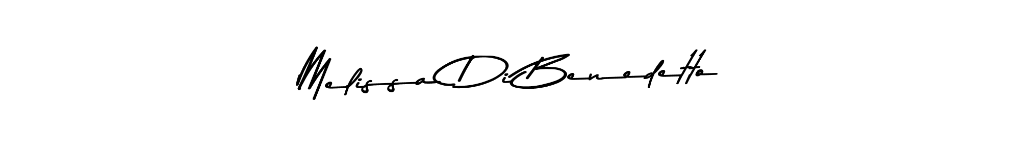 Asem Kandis PERSONAL USE is a professional signature style that is perfect for those who want to add a touch of class to their signature. It is also a great choice for those who want to make their signature more unique. Get Melissa Di Benedetto name to fancy signature for free. Melissa Di Benedetto signature style 9 images and pictures png