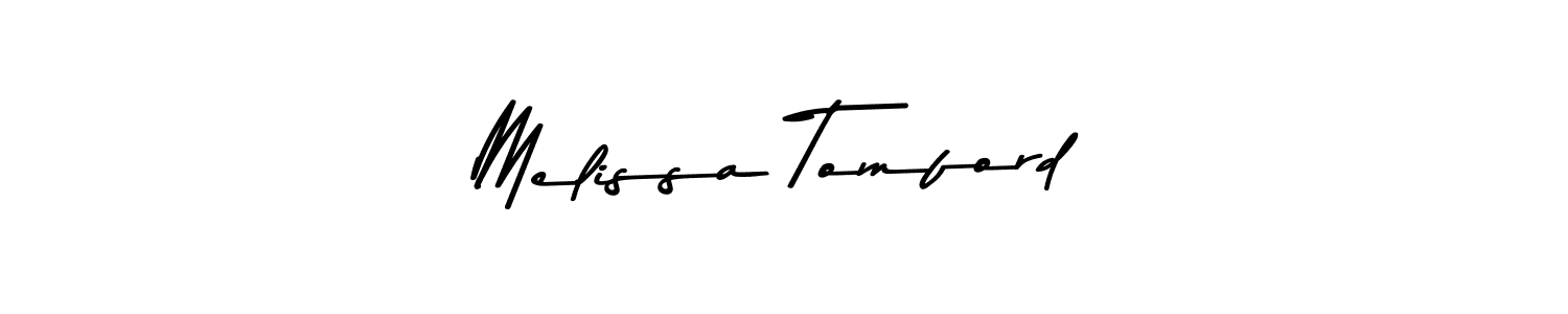 Use a signature maker to create a handwritten signature online. With this signature software, you can design (Asem Kandis PERSONAL USE) your own signature for name Melissa Tomford. Melissa Tomford signature style 9 images and pictures png