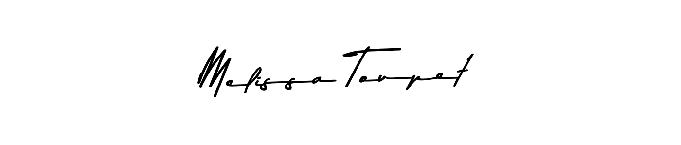 You can use this online signature creator to create a handwritten signature for the name Melissa Toupet. This is the best online autograph maker. Melissa Toupet signature style 9 images and pictures png