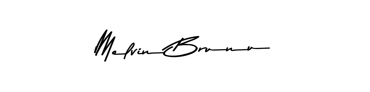 Design your own signature with our free online signature maker. With this signature software, you can create a handwritten (Asem Kandis PERSONAL USE) signature for name Melvin Brunu. Melvin Brunu signature style 9 images and pictures png