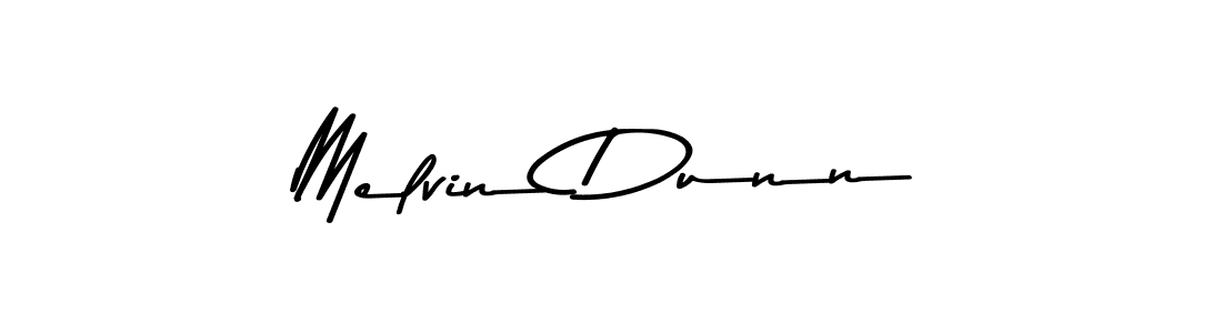 Create a beautiful signature design for name Melvin Dunn. With this signature (Asem Kandis PERSONAL USE) fonts, you can make a handwritten signature for free. Melvin Dunn signature style 9 images and pictures png
