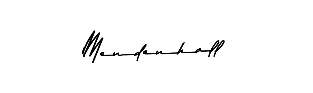 Make a beautiful signature design for name Mendenhall. With this signature (Asem Kandis PERSONAL USE) style, you can create a handwritten signature for free. Mendenhall signature style 9 images and pictures png