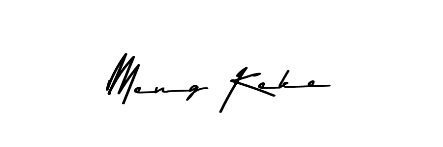Create a beautiful signature design for name Meng Keke. With this signature (Asem Kandis PERSONAL USE) fonts, you can make a handwritten signature for free. Meng Keke signature style 9 images and pictures png