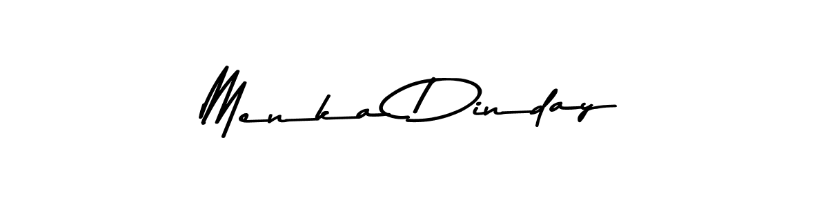 Asem Kandis PERSONAL USE is a professional signature style that is perfect for those who want to add a touch of class to their signature. It is also a great choice for those who want to make their signature more unique. Get Menka Dinday name to fancy signature for free. Menka Dinday signature style 9 images and pictures png