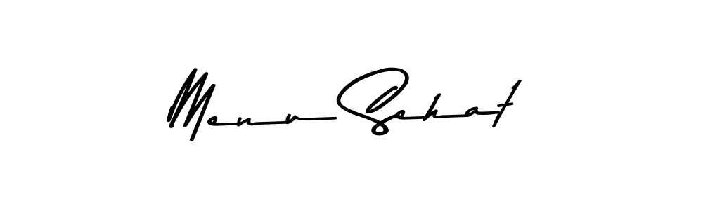 Here are the top 10 professional signature styles for the name Menu Sehat. These are the best autograph styles you can use for your name. Menu Sehat signature style 9 images and pictures png