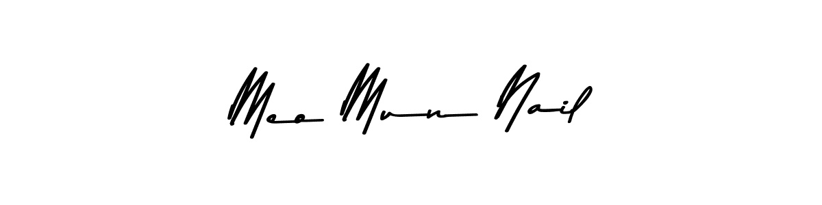 Check out images of Autograph of Meo Mun Nail name. Actor Meo Mun Nail Signature Style. Asem Kandis PERSONAL USE is a professional sign style online. Meo Mun Nail signature style 9 images and pictures png