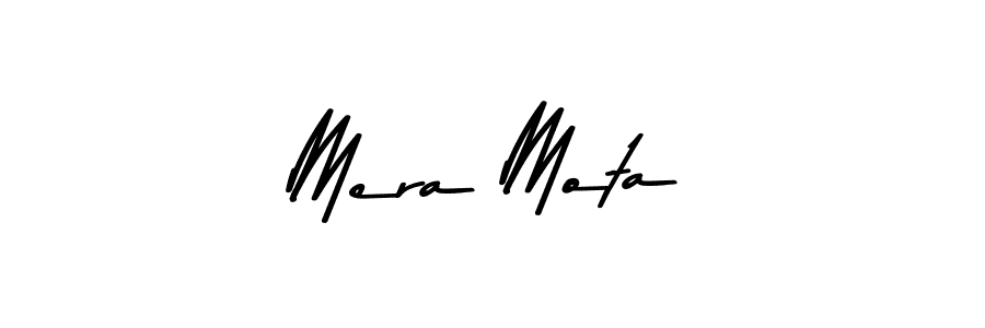 Also You can easily find your signature by using the search form. We will create Mera Mota name handwritten signature images for you free of cost using Asem Kandis PERSONAL USE sign style. Mera Mota signature style 9 images and pictures png
