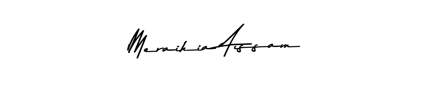 How to make Meraihia Aissam signature? Asem Kandis PERSONAL USE is a professional autograph style. Create handwritten signature for Meraihia Aissam name. Meraihia Aissam signature style 9 images and pictures png