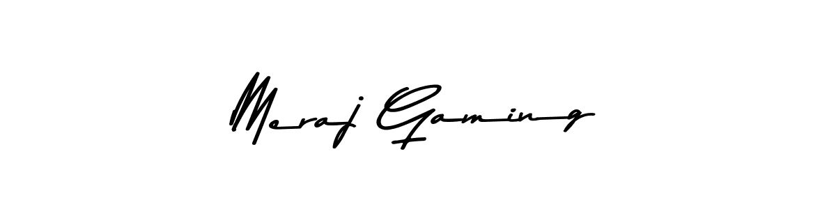 How to Draw Meraj Gaming signature style? Asem Kandis PERSONAL USE is a latest design signature styles for name Meraj Gaming. Meraj Gaming signature style 9 images and pictures png