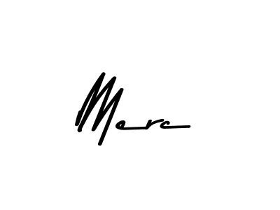 Make a beautiful signature design for name Merc. With this signature (Asem Kandis PERSONAL USE) style, you can create a handwritten signature for free. Merc signature style 9 images and pictures png