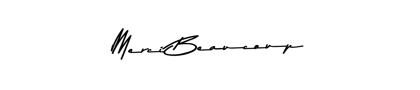 Asem Kandis PERSONAL USE is a professional signature style that is perfect for those who want to add a touch of class to their signature. It is also a great choice for those who want to make their signature more unique. Get Merci Beaucoup name to fancy signature for free. Merci Beaucoup signature style 9 images and pictures png