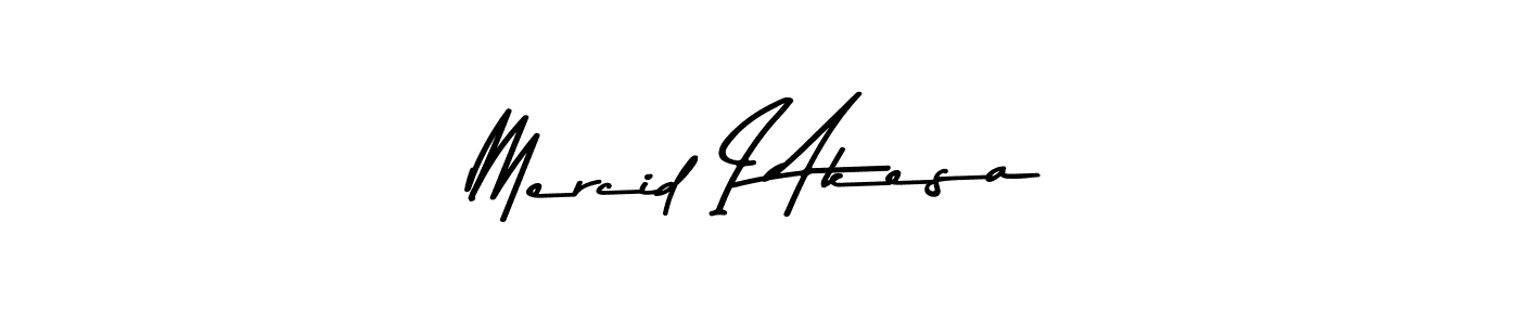 This is the best signature style for the Mercid I Akesa name. Also you like these signature font (Asem Kandis PERSONAL USE). Mix name signature. Mercid I Akesa signature style 9 images and pictures png