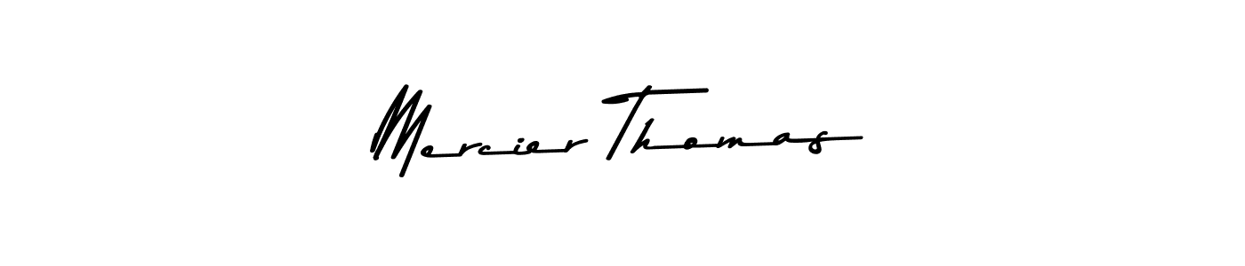 This is the best signature style for the Mercier Thomas name. Also you like these signature font (Asem Kandis PERSONAL USE). Mix name signature. Mercier Thomas signature style 9 images and pictures png