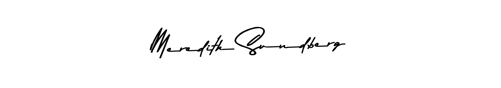 Also You can easily find your signature by using the search form. We will create Meredith Sundberg name handwritten signature images for you free of cost using Asem Kandis PERSONAL USE sign style. Meredith Sundberg signature style 9 images and pictures png