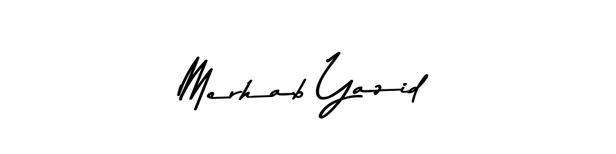 Also You can easily find your signature by using the search form. We will create Merhab Yazid name handwritten signature images for you free of cost using Asem Kandis PERSONAL USE sign style. Merhab Yazid signature style 9 images and pictures png