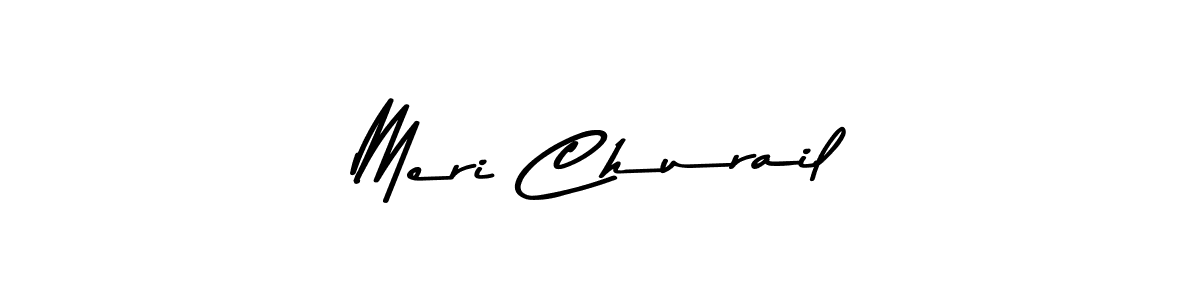 Make a beautiful signature design for name Meri Churail. With this signature (Asem Kandis PERSONAL USE) style, you can create a handwritten signature for free. Meri Churail signature style 9 images and pictures png