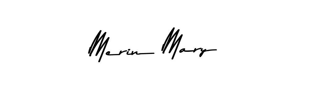 Also You can easily find your signature by using the search form. We will create Merin Mary name handwritten signature images for you free of cost using Asem Kandis PERSONAL USE sign style. Merin Mary signature style 9 images and pictures png