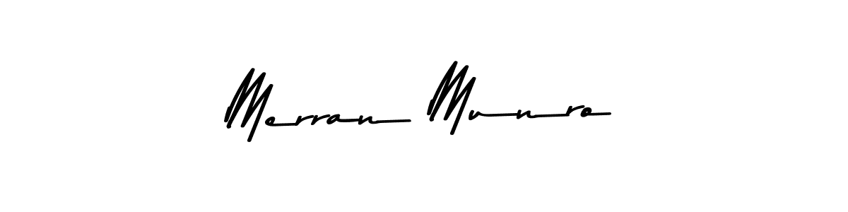 Make a beautiful signature design for name Merran Munro. Use this online signature maker to create a handwritten signature for free. Merran Munro signature style 9 images and pictures png