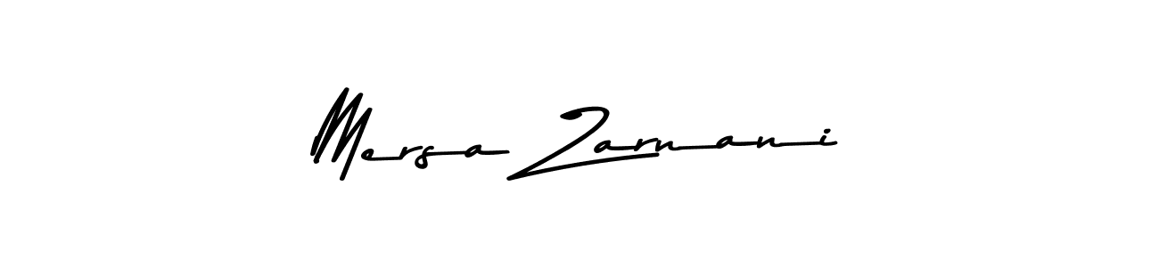 Make a beautiful signature design for name Mersa Zarnani. Use this online signature maker to create a handwritten signature for free. Mersa Zarnani signature style 9 images and pictures png