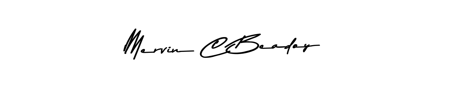 Here are the top 10 professional signature styles for the name Mervin C Beadoy. These are the best autograph styles you can use for your name. Mervin C Beadoy signature style 9 images and pictures png