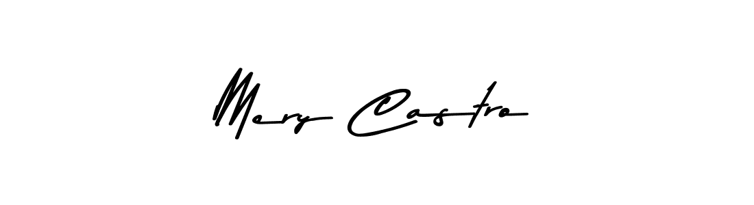 Design your own signature with our free online signature maker. With this signature software, you can create a handwritten (Asem Kandis PERSONAL USE) signature for name Mery Castro. Mery Castro signature style 9 images and pictures png