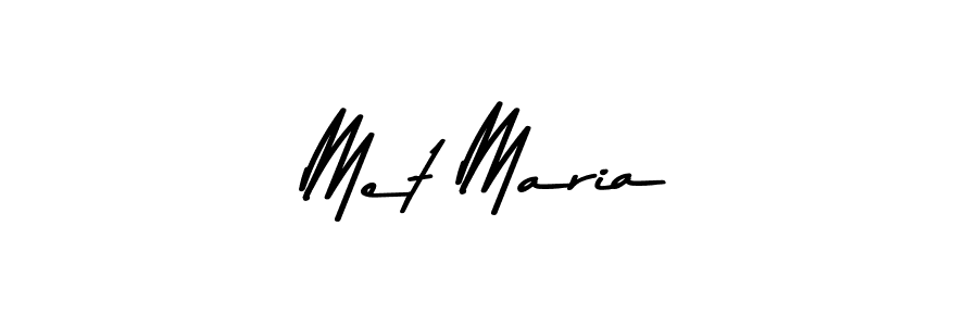 This is the best signature style for the Met Maria name. Also you like these signature font (Asem Kandis PERSONAL USE). Mix name signature. Met Maria signature style 9 images and pictures png