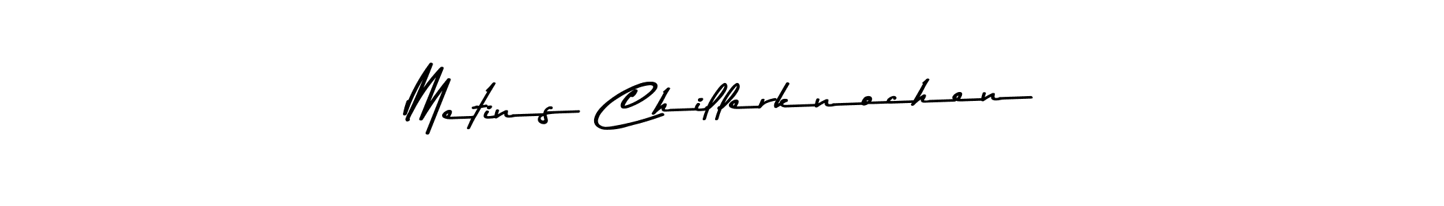 Once you've used our free online signature maker to create your best signature Asem Kandis PERSONAL USE style, it's time to enjoy all of the benefits that Metins Chillerknochen name signing documents. Metins Chillerknochen signature style 9 images and pictures png