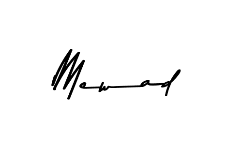 Mewad stylish signature style. Best Handwritten Sign (Asem Kandis PERSONAL USE) for my name. Handwritten Signature Collection Ideas for my name Mewad. Mewad signature style 9 images and pictures png