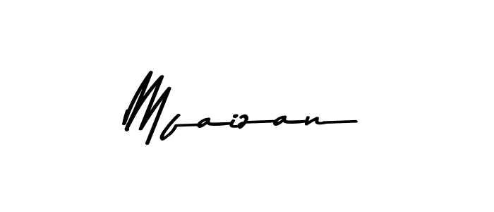 Mfaizan stylish signature style. Best Handwritten Sign (Asem Kandis PERSONAL USE) for my name. Handwritten Signature Collection Ideas for my name Mfaizan. Mfaizan signature style 9 images and pictures png