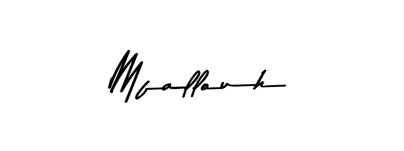 This is the best signature style for the Mfallouh name. Also you like these signature font (Asem Kandis PERSONAL USE). Mix name signature. Mfallouh signature style 9 images and pictures png