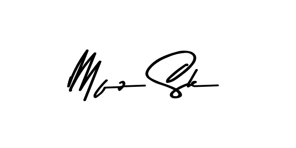The best way (Asem Kandis PERSONAL USE) to make a short signature is to pick only two or three words in your name. The name Mfz Sk include a total of six letters. For converting this name. Mfz Sk signature style 9 images and pictures png