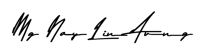 Upgrade your professional image with Mg Nay Lin Aung signature created with Asem Kandis PERSONAL USE font. Fast, free, and watermark-free download. Mg Nay Lin Aung signature style 9 images and pictures png