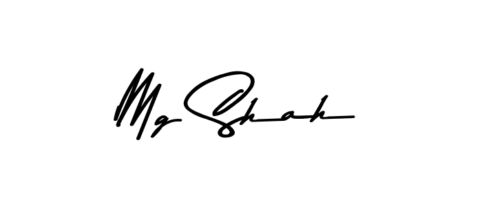 How to make Mg Shah signature? Asem Kandis PERSONAL USE is a professional autograph style. Create handwritten signature for Mg Shah name. Mg Shah signature style 9 images and pictures png