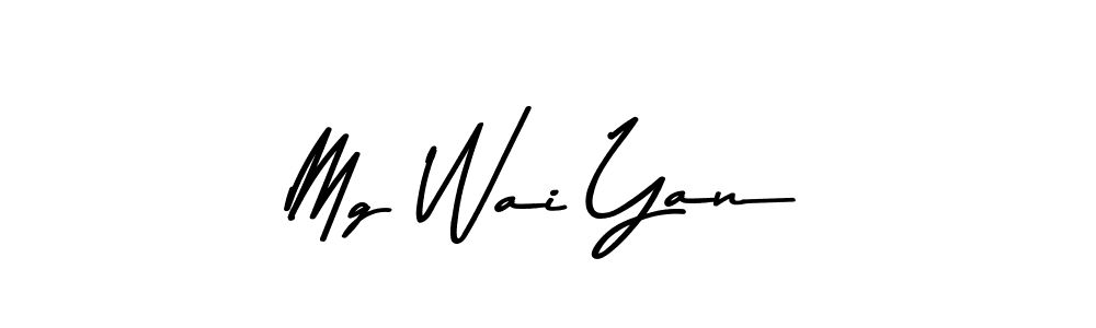 See photos of Mg Wai Yan official signature by Spectra . Check more albums & portfolios. Read reviews & check more about Asem Kandis PERSONAL USE font. Mg Wai Yan signature style 9 images and pictures png