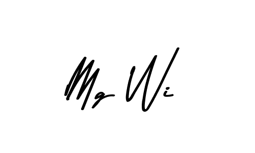 Use a signature maker to create a handwritten signature online. With this signature software, you can design (Asem Kandis PERSONAL USE) your own signature for name Mg Wi. Mg Wi signature style 9 images and pictures png