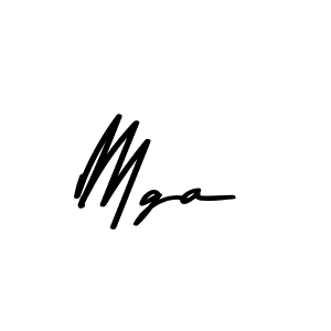 Make a beautiful signature design for name Mga. With this signature (Asem Kandis PERSONAL USE) style, you can create a handwritten signature for free. Mga signature style 9 images and pictures png