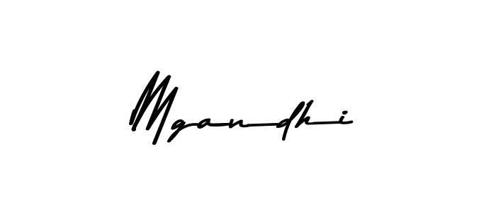 How to make Mgandhi signature? Asem Kandis PERSONAL USE is a professional autograph style. Create handwritten signature for Mgandhi name. Mgandhi signature style 9 images and pictures png