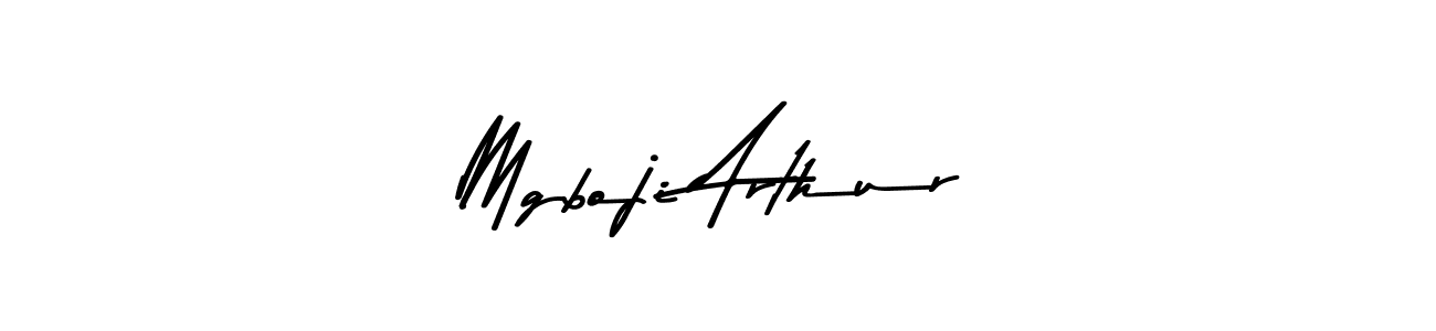 Also we have Mgboji Arthur name is the best signature style. Create professional handwritten signature collection using Asem Kandis PERSONAL USE autograph style. Mgboji Arthur signature style 9 images and pictures png