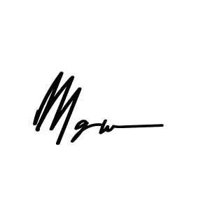 You should practise on your own different ways (Asem Kandis PERSONAL USE) to write your name (Mgw) in signature. don't let someone else do it for you. Mgw signature style 9 images and pictures png