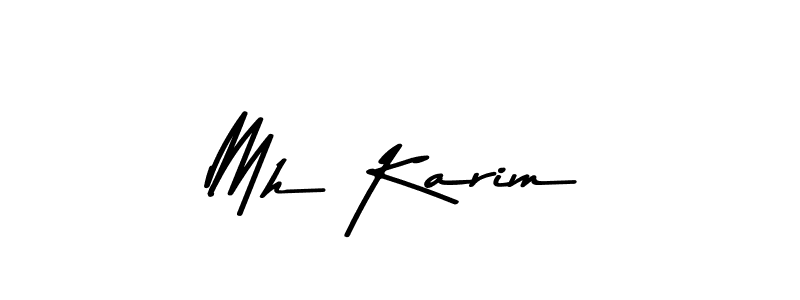 if you are searching for the best signature style for your name Mh Karim. so please give up your signature search. here we have designed multiple signature styles  using Asem Kandis PERSONAL USE. Mh Karim signature style 9 images and pictures png