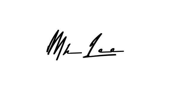 Also we have Mh Lee name is the best signature style. Create professional handwritten signature collection using Asem Kandis PERSONAL USE autograph style. Mh Lee signature style 9 images and pictures png