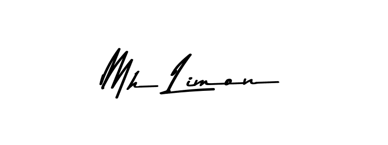The best way (Asem Kandis PERSONAL USE) to make a short signature is to pick only two or three words in your name. The name Mh Limon include a total of six letters. For converting this name. Mh Limon signature style 9 images and pictures png