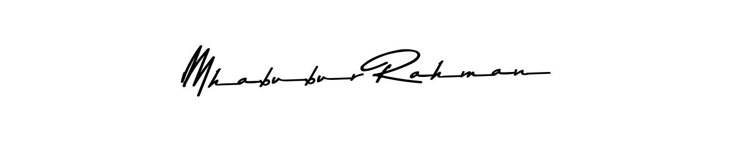 Mhabubur Rahman stylish signature style. Best Handwritten Sign (Asem Kandis PERSONAL USE) for my name. Handwritten Signature Collection Ideas for my name Mhabubur Rahman. Mhabubur Rahman signature style 9 images and pictures png