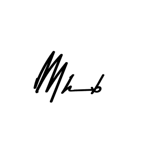 Use a signature maker to create a handwritten signature online. With this signature software, you can design (Asem Kandis PERSONAL USE) your own signature for name Mhb. Mhb signature style 9 images and pictures png